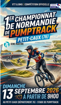 Championnat de Normandie PUMPTRACK- Petit Caux - 13 septembre 2026